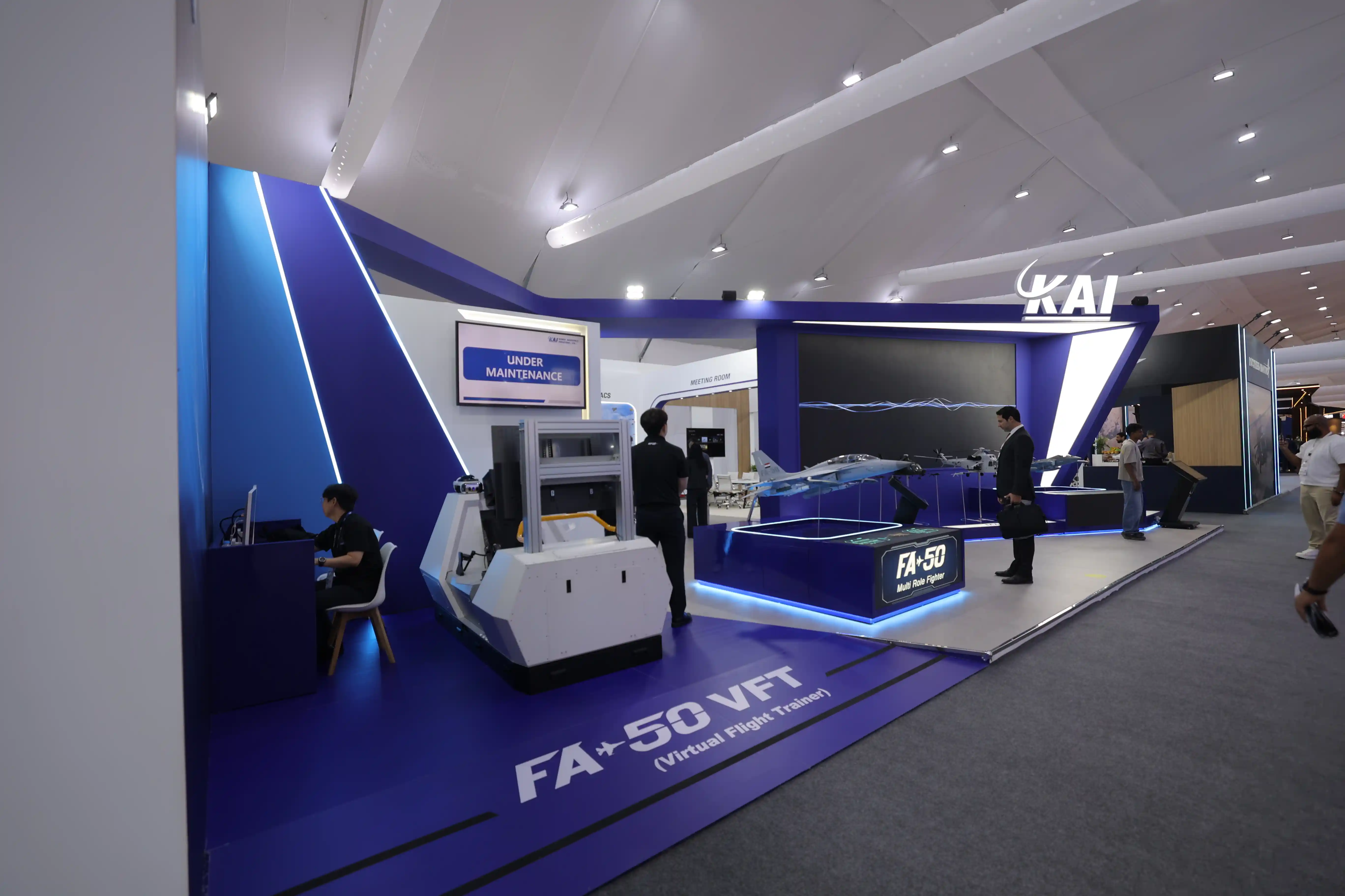 Korea Aerospace Industries (KAI) exhibition stand at Egypt International Airshow – photo 4