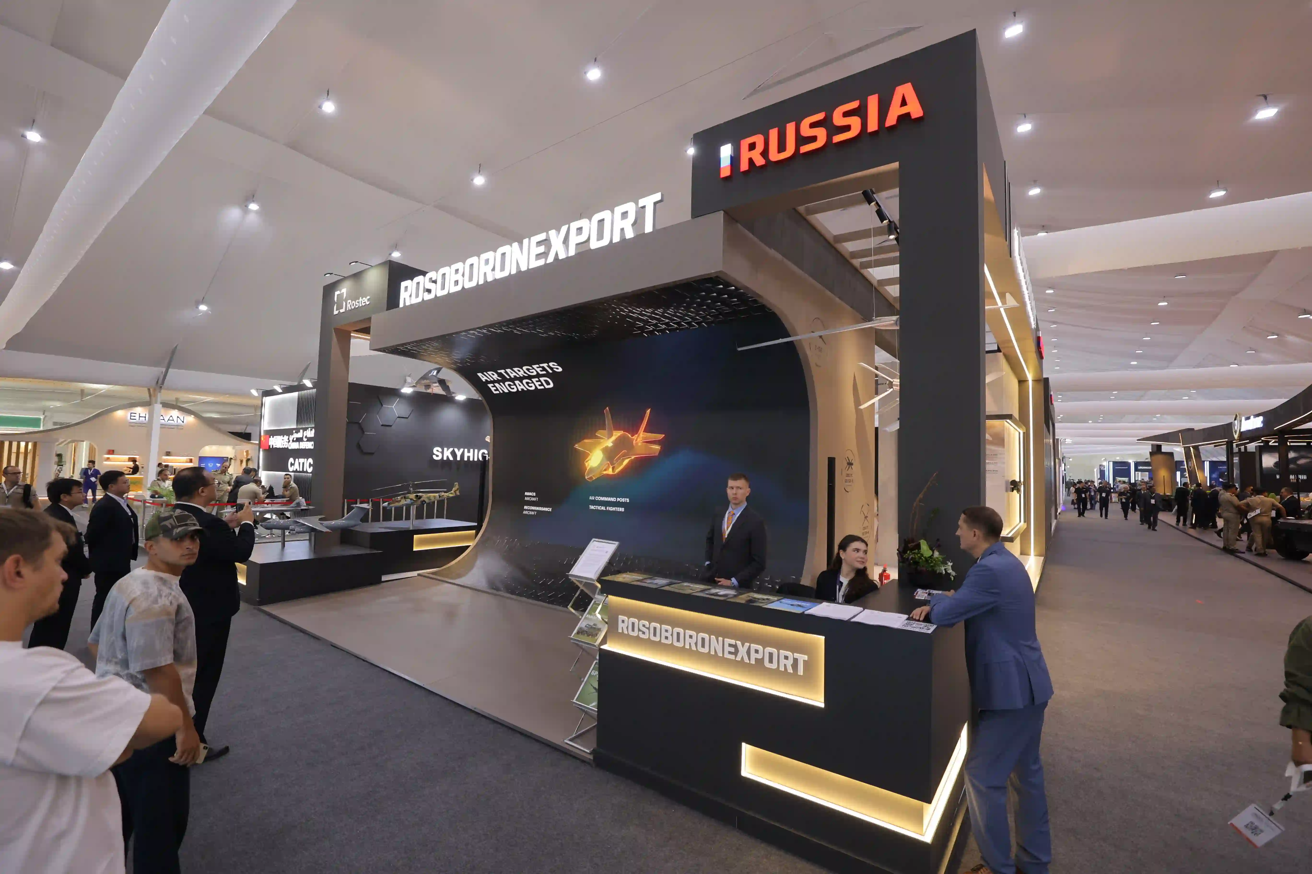 Rosoboronexport exhibition stand at Egypt International Airshow – photo 2