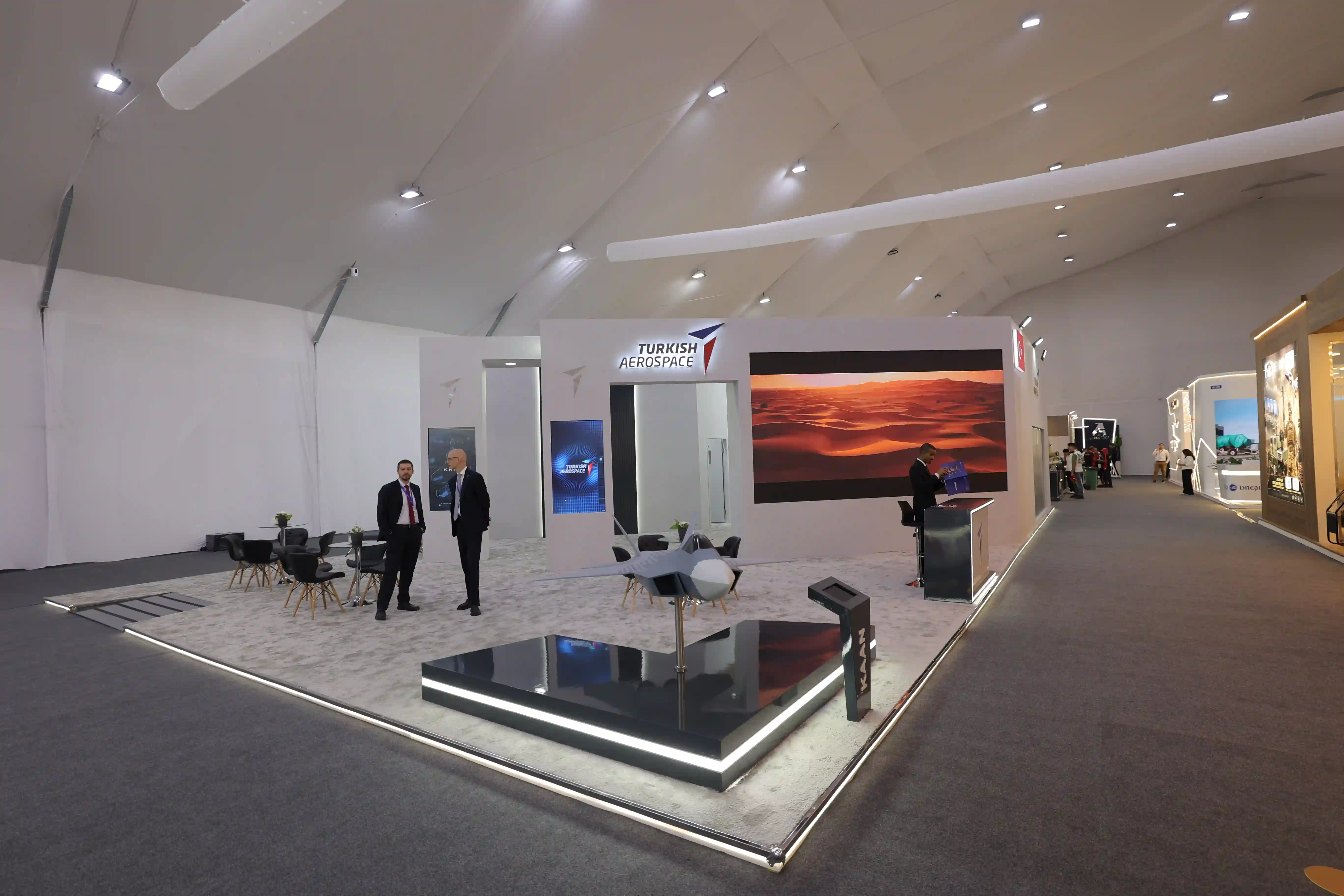 Turkish Aerospace exhibition stand at Egypt International Airshow – photo 1