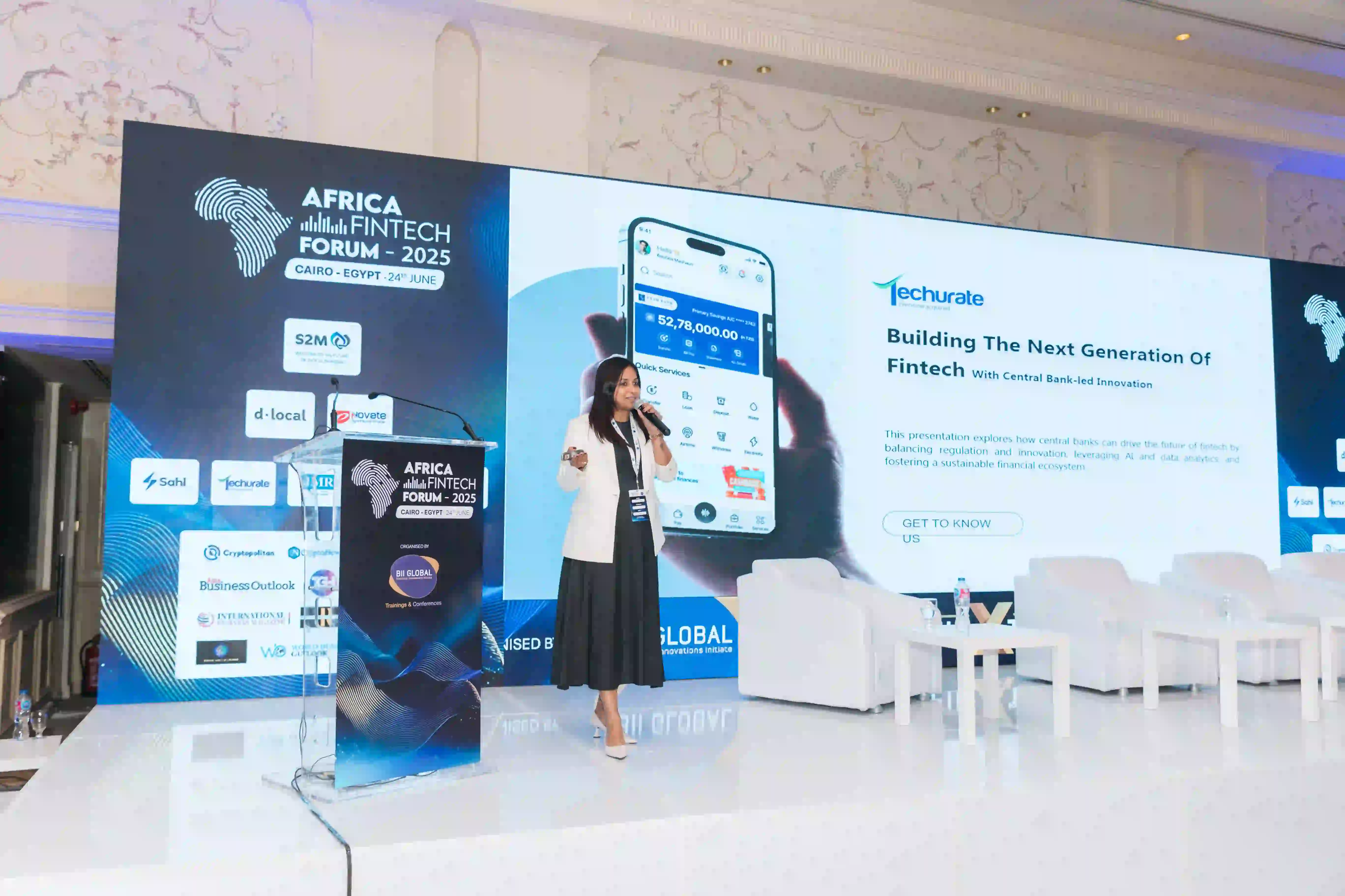 Africa Fintech Forum event at Four Seasons Hotel Cairo at Nile Plaza