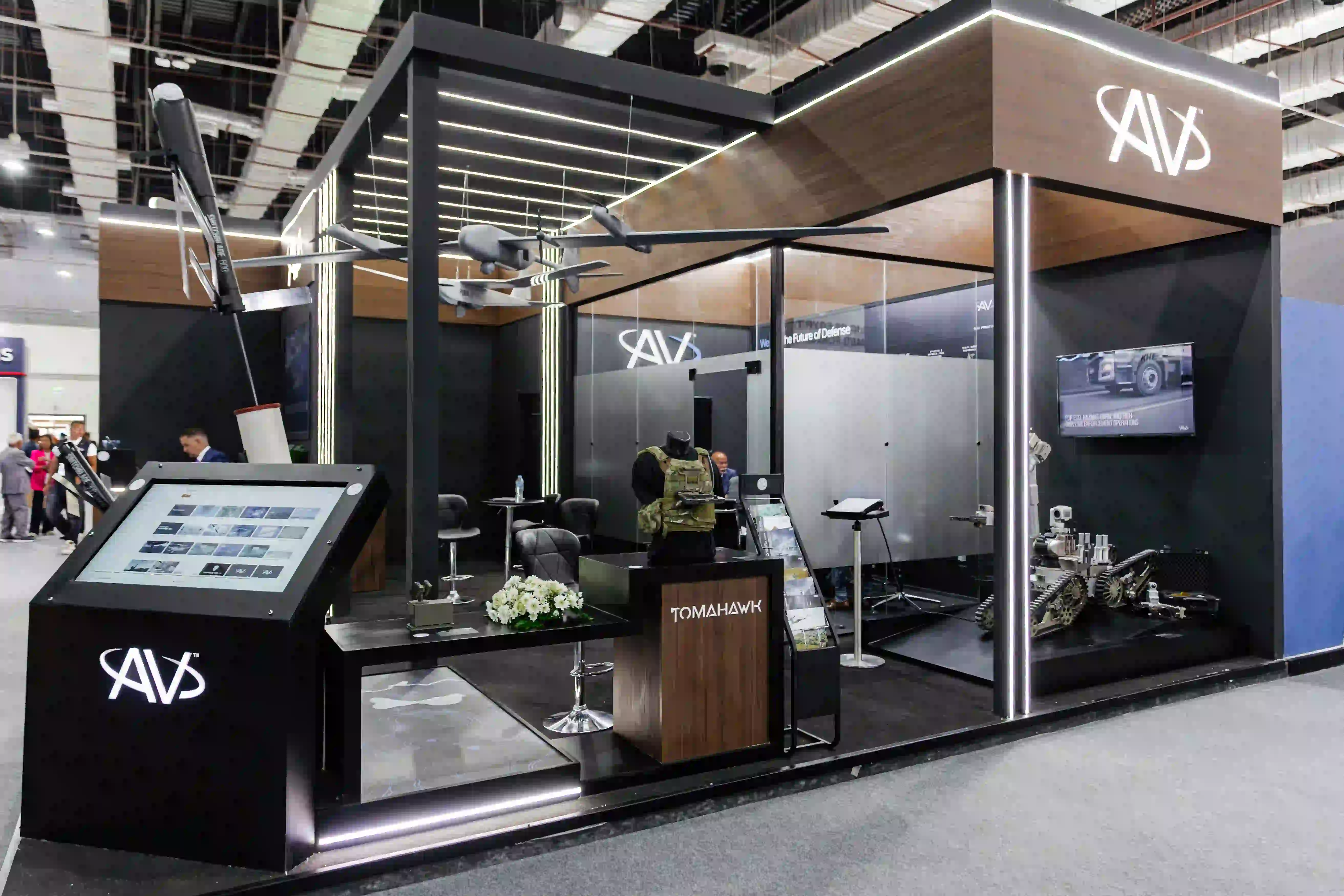 AeroVironment (AV) exhibition stand at Egypt Defence Expo (EDEX) – photo 3