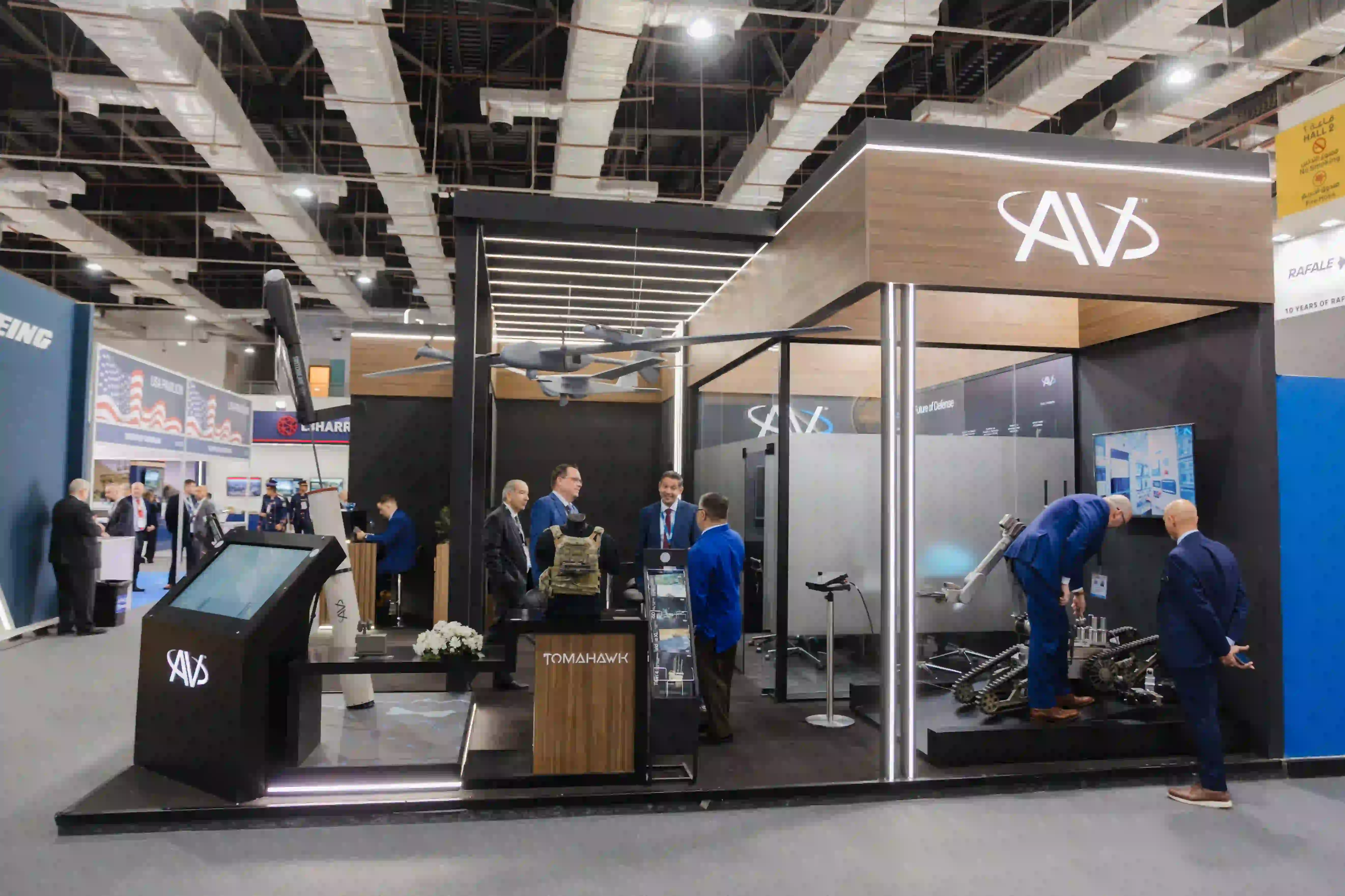 AeroVironment (AV) exhibition stand at Egypt Defence Expo (EDEX) – photo 4