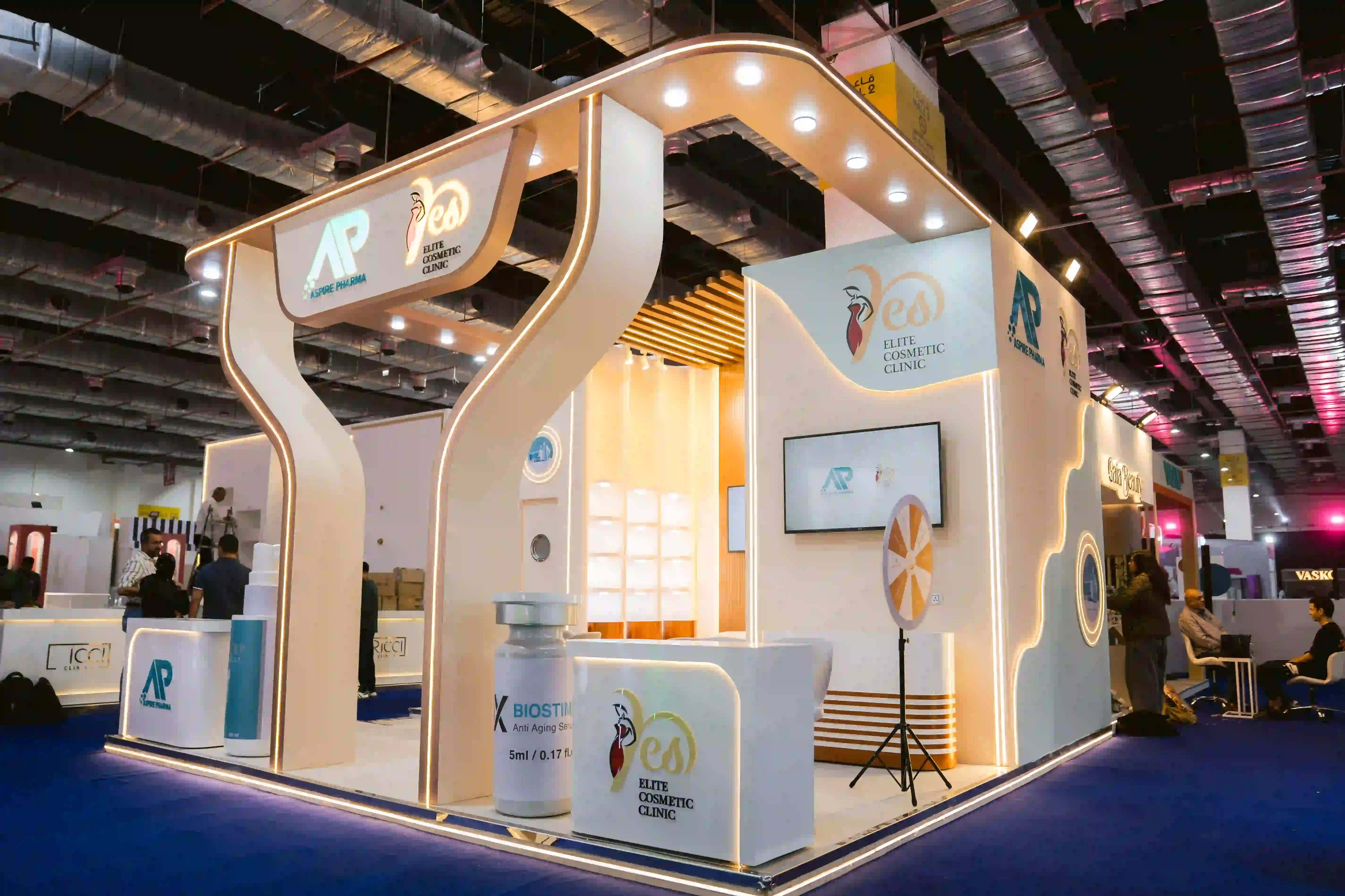 Aspire Pharma exhibition stand at BE Expo – photo 2