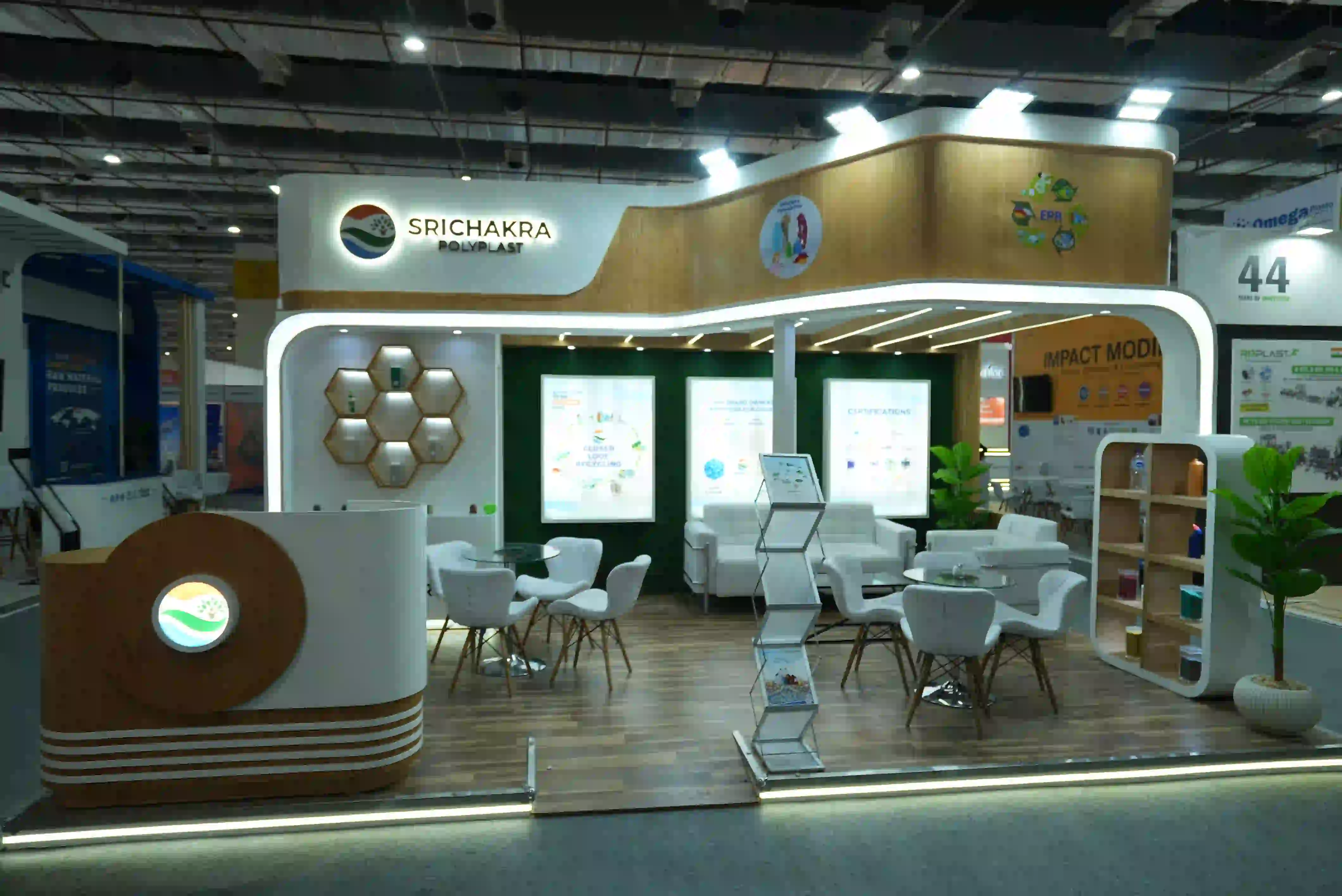 Srichakra Polyplast exhibition stand at Plastex – photo 2