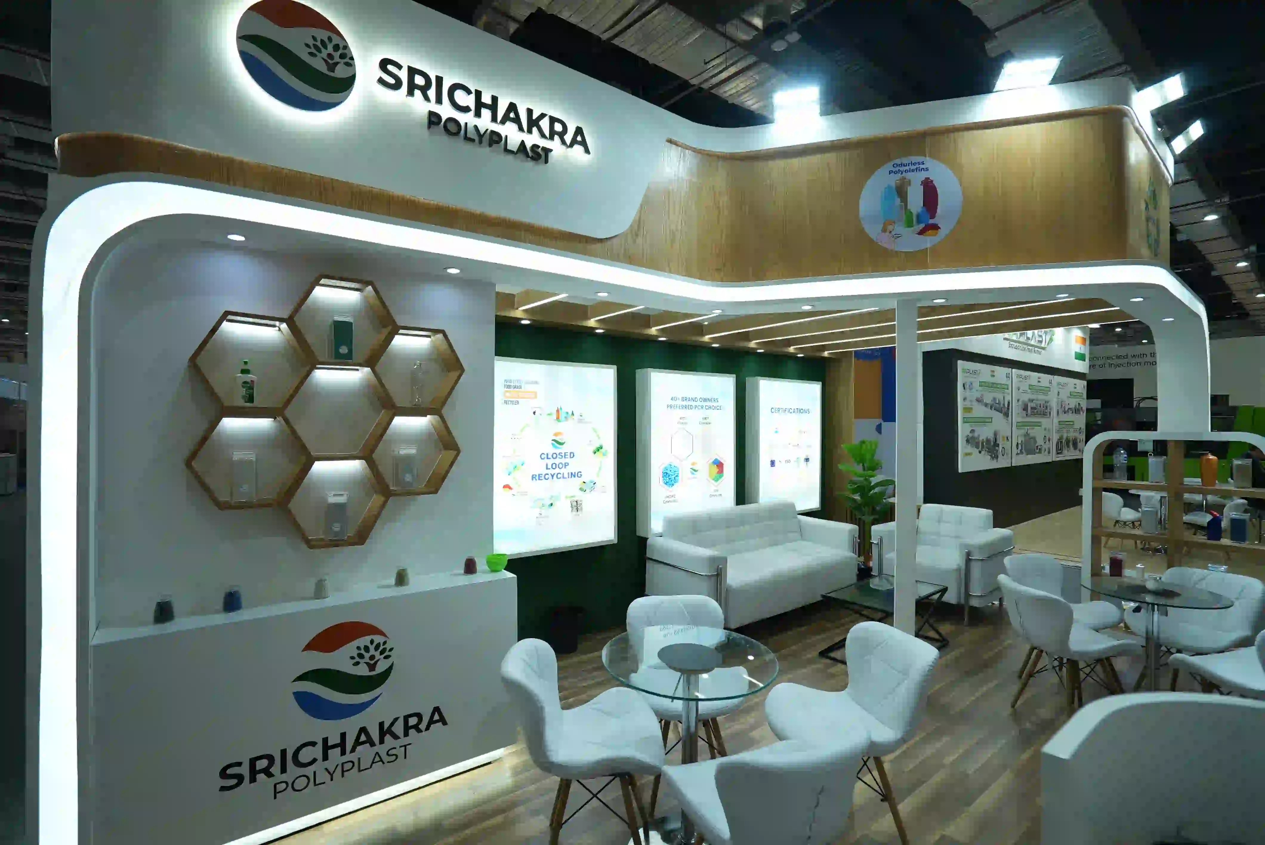 Srichakra Polyplast exhibition stand at Plastex – photo 4