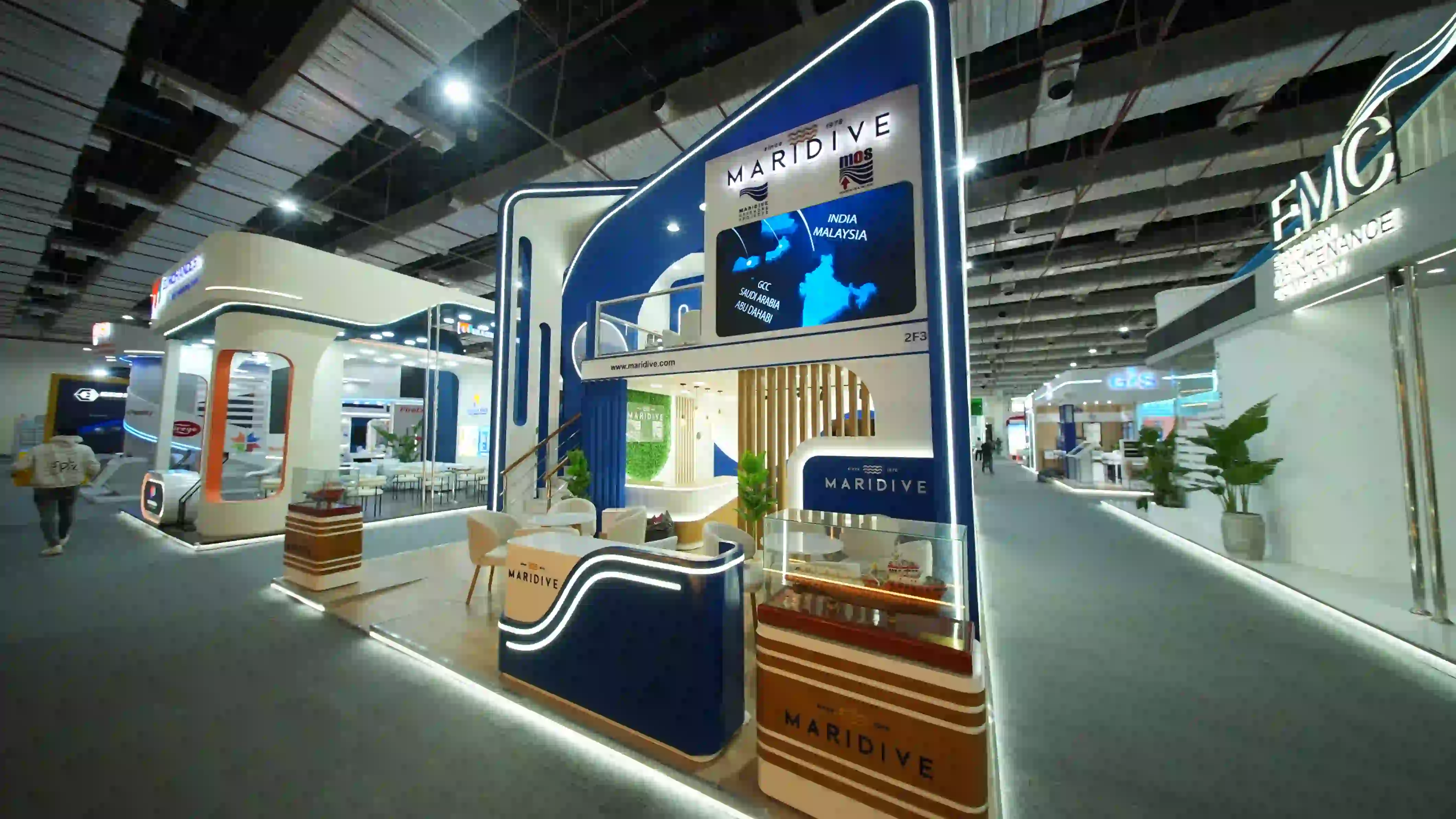 Maridive exhibition stand at Egypt Energy Show (EGYPES) – photo 1