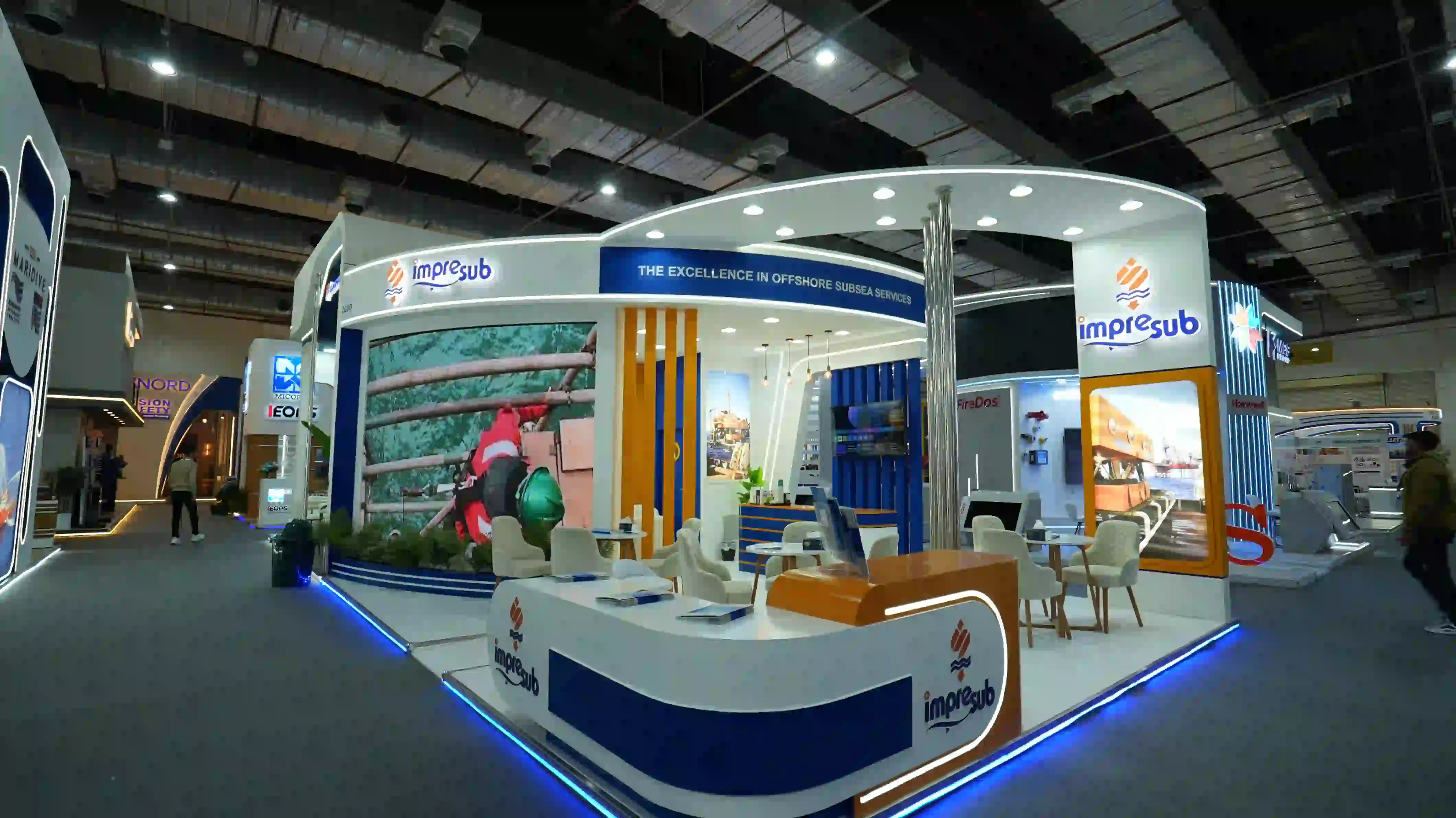 Impresuep exhibition stand at Egypt Energy Show (EGYPES) – photo 1