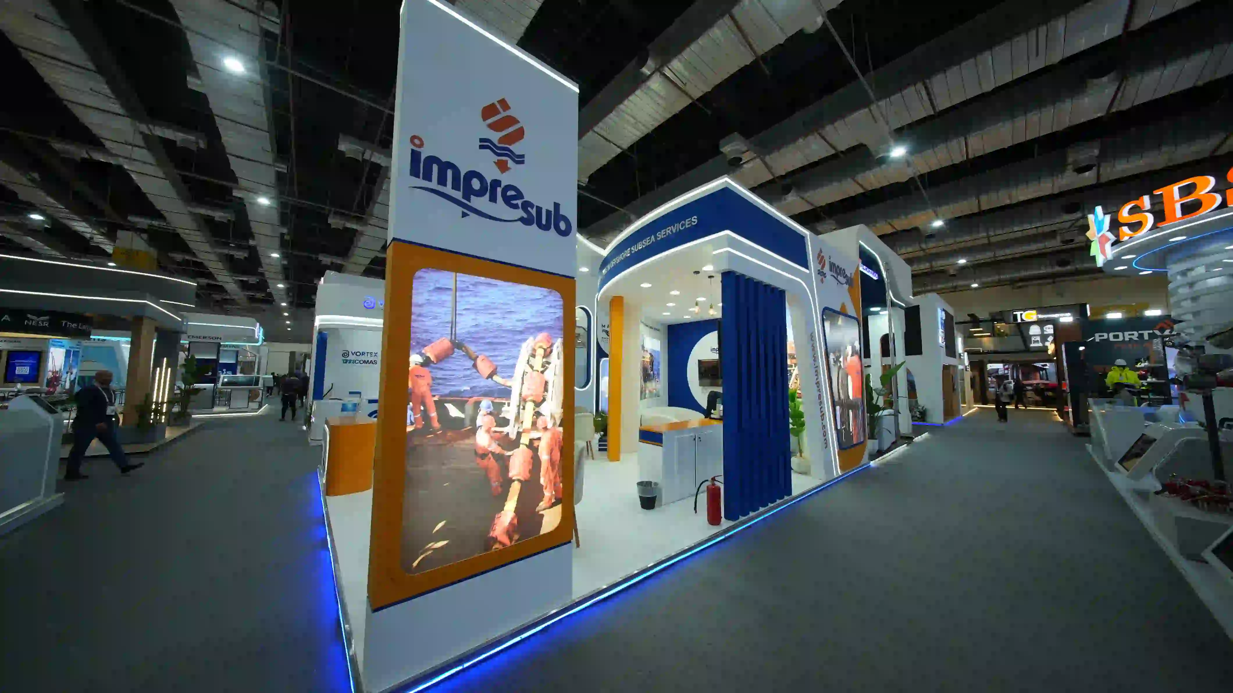 Impresuep exhibition stand at Egypt Energy Show (EGYPES) – photo 3