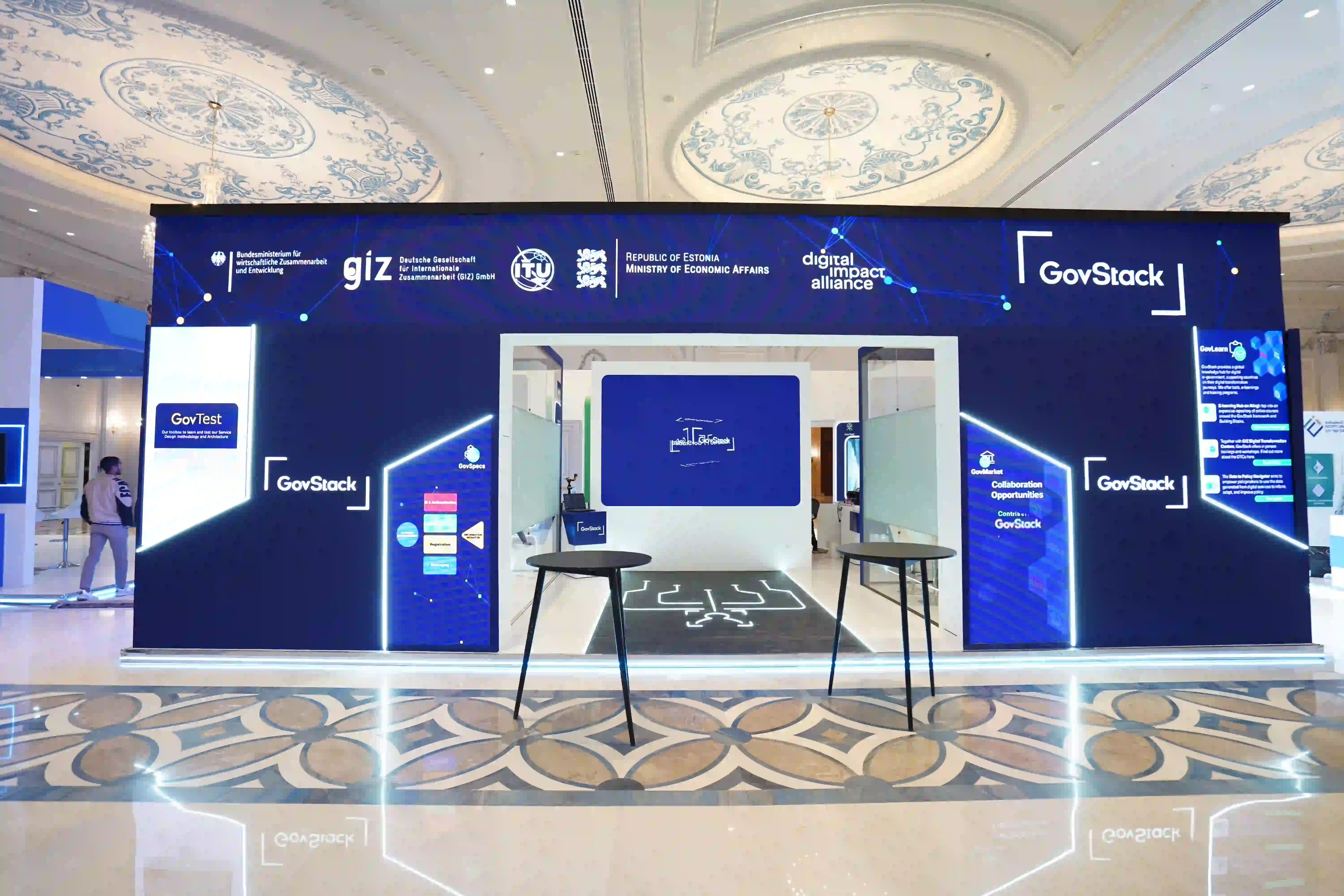 GIZ exhibition stand at Global DPI Summit – photo 1
