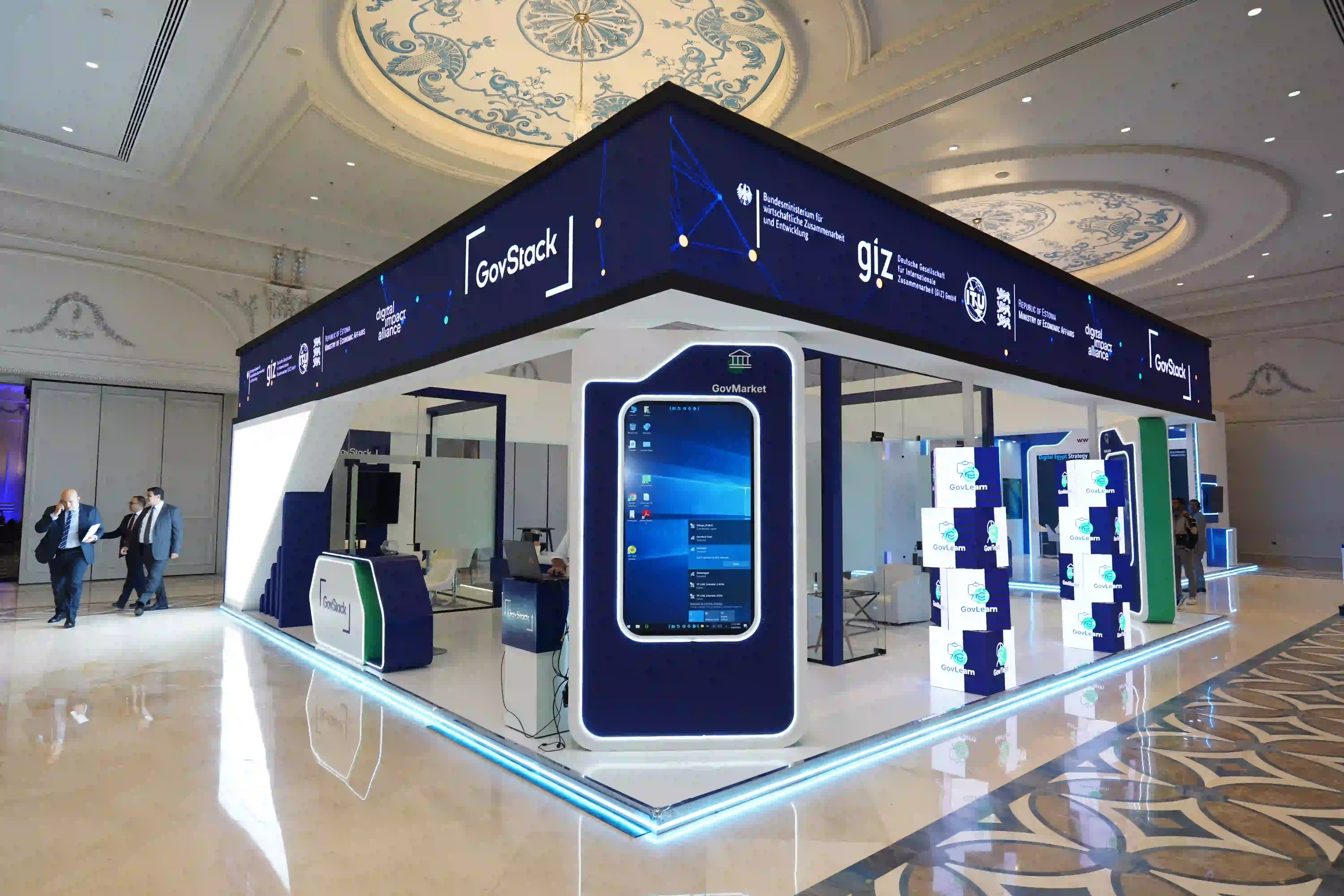 GIZ exhibition stand at Global DPI Summit – photo 2