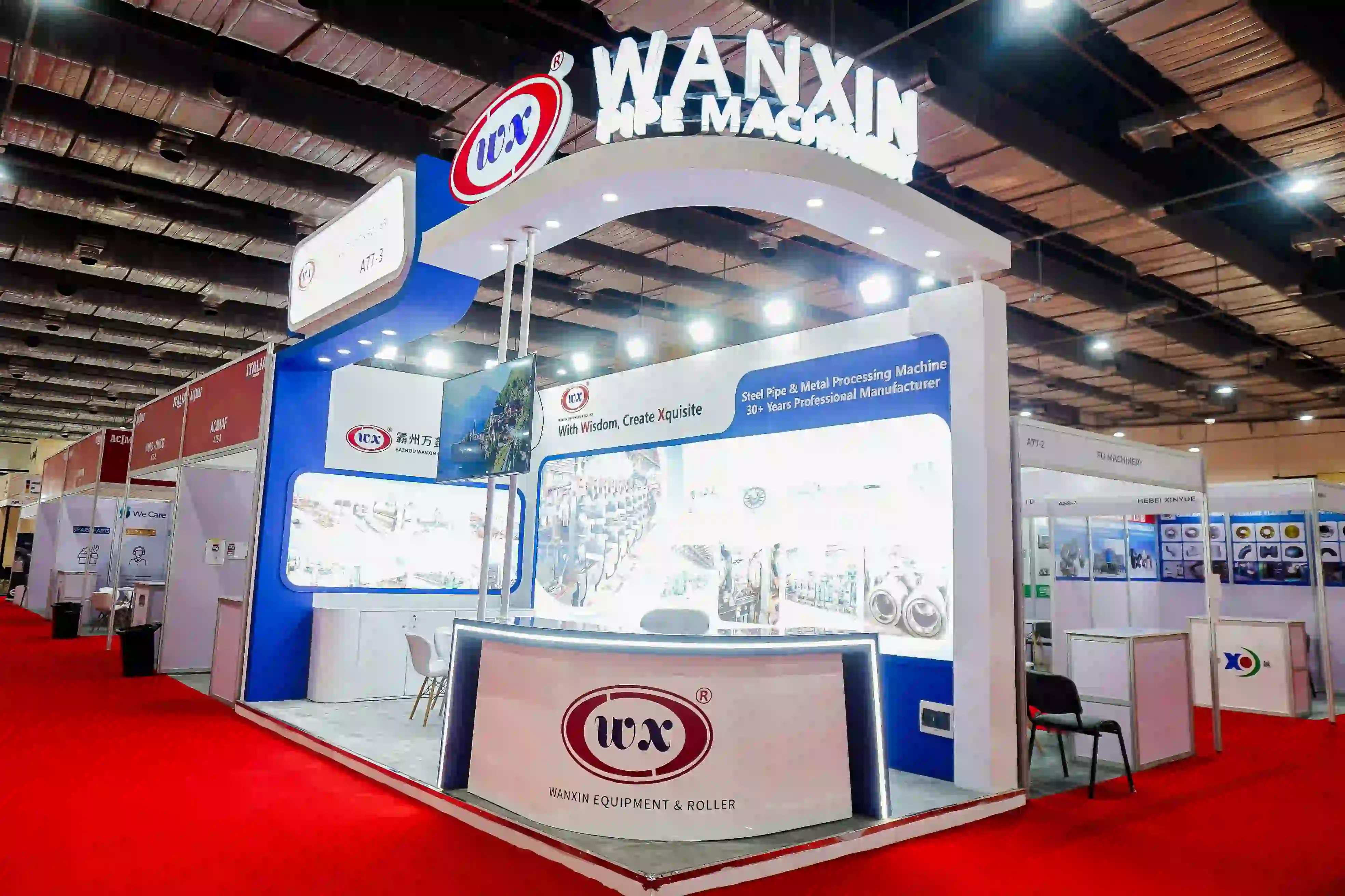 Bazhou Wanxin Industrial & Trading exhibition stand at Metal & Steel – photo 2