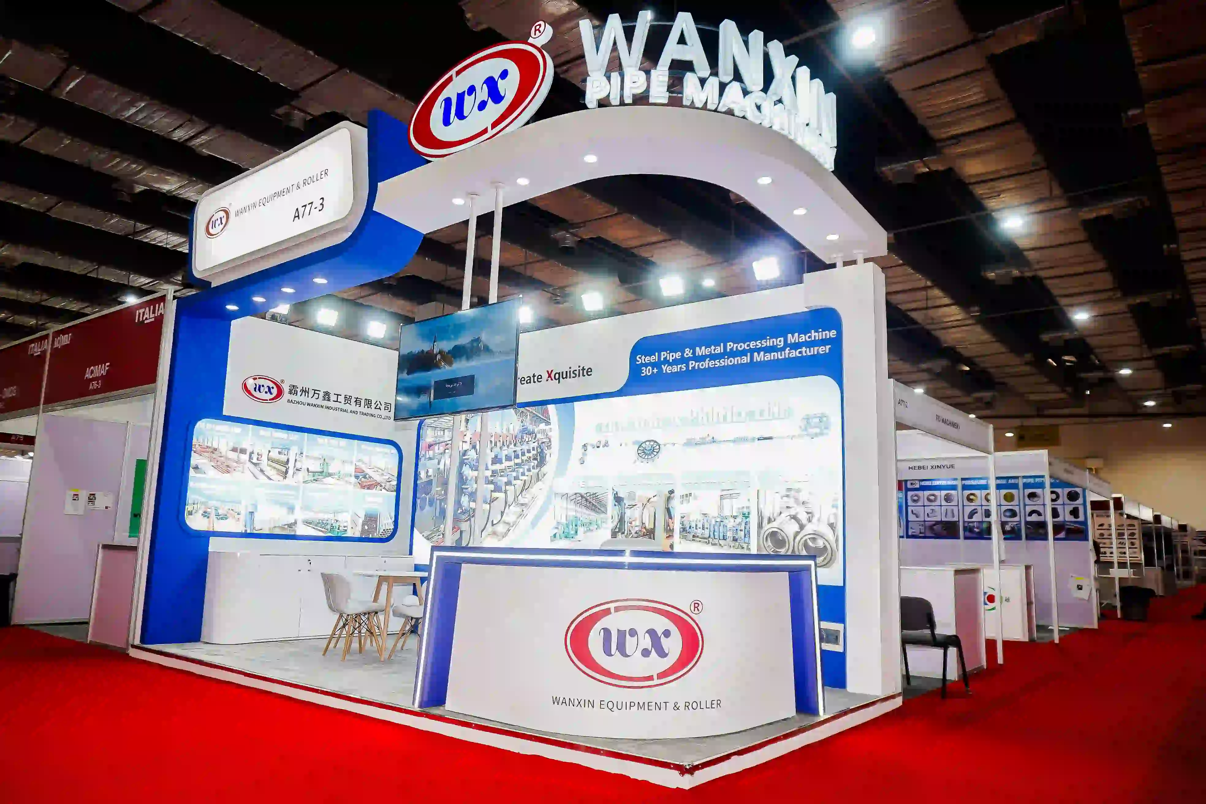 Bazhou Wanxin Industrial & Trading exhibition stand at Metal & Steel – photo 4