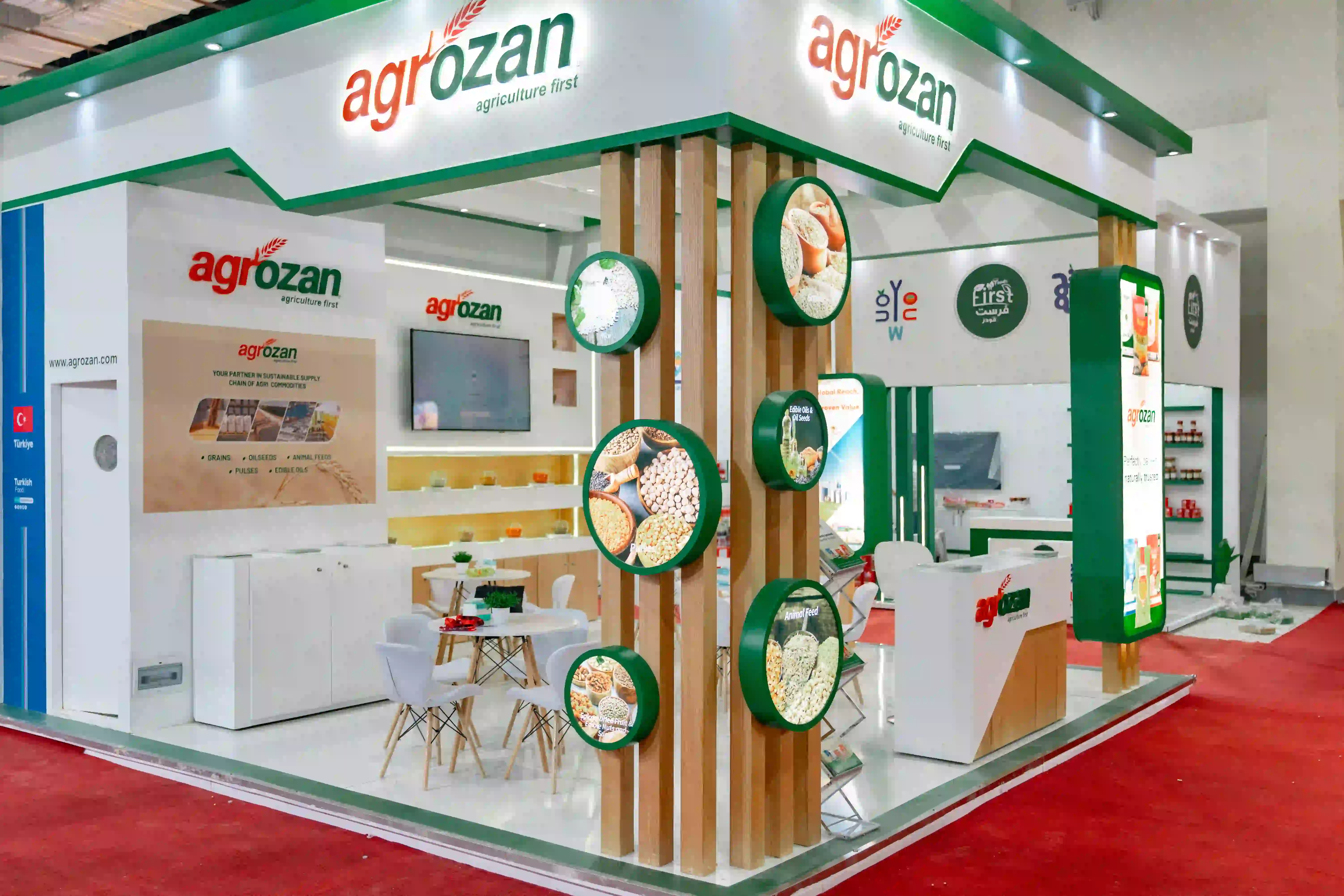 Agrozan Commodities exhibition stand at Food Africa – photo 1