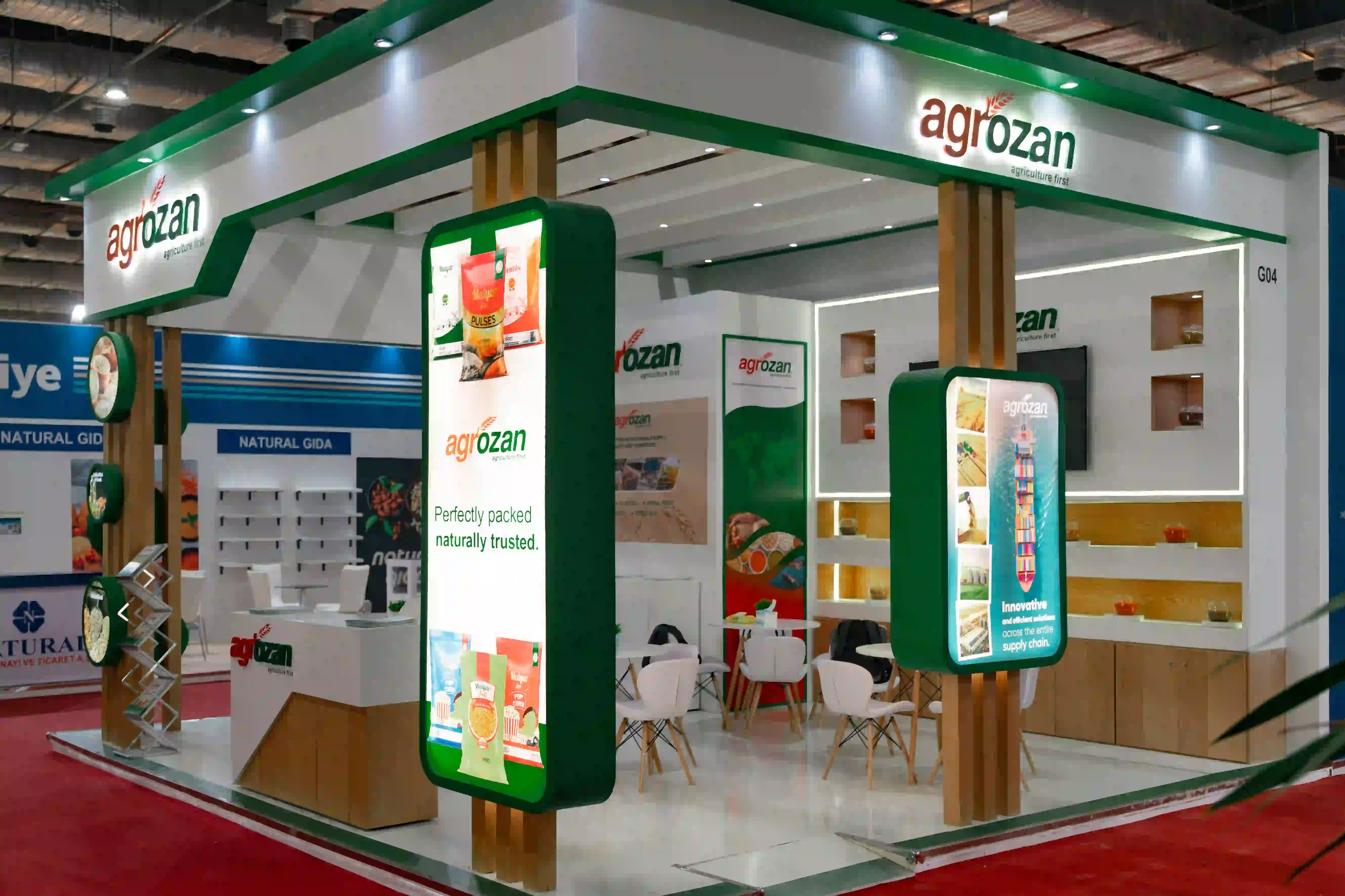 Agrozan Commodities exhibition stand at Food Africa – photo 4