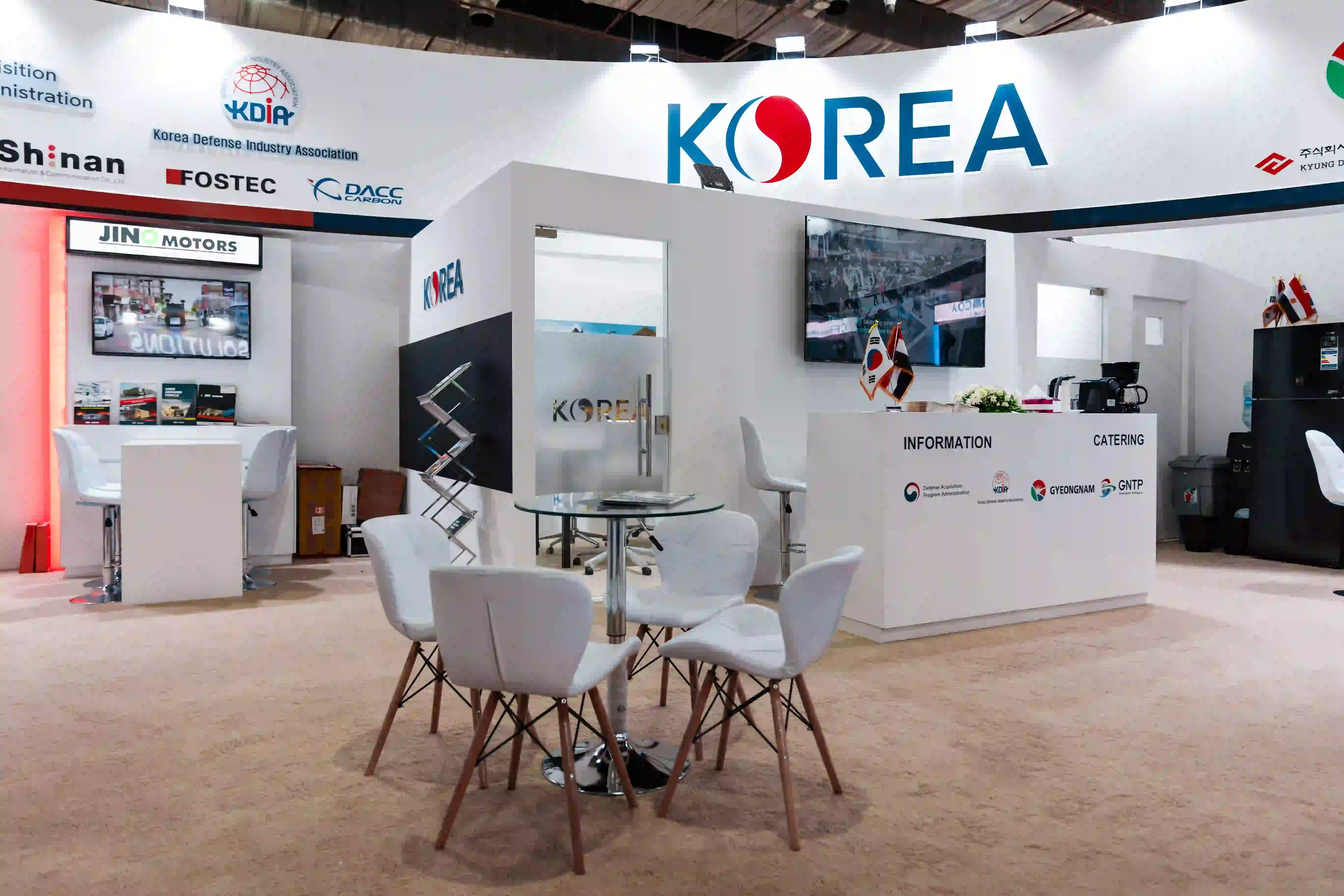 KDIA Korea Pavilion exhibition stand at Egypt Defence Expo (EDEX) – photo 3