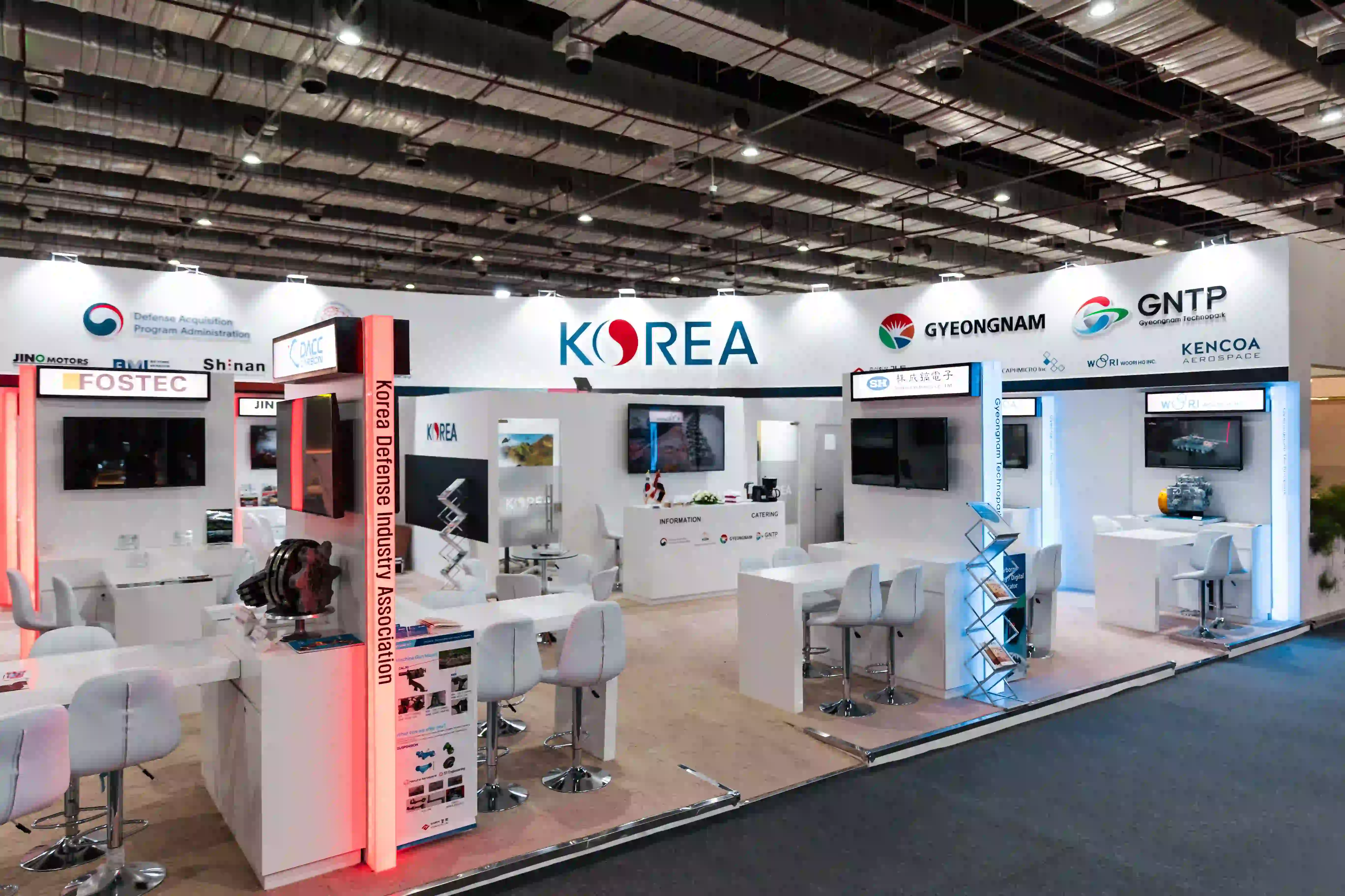 KDIA Korea Pavilion exhibition stand at Egypt Defence Expo (EDEX) – photo 4