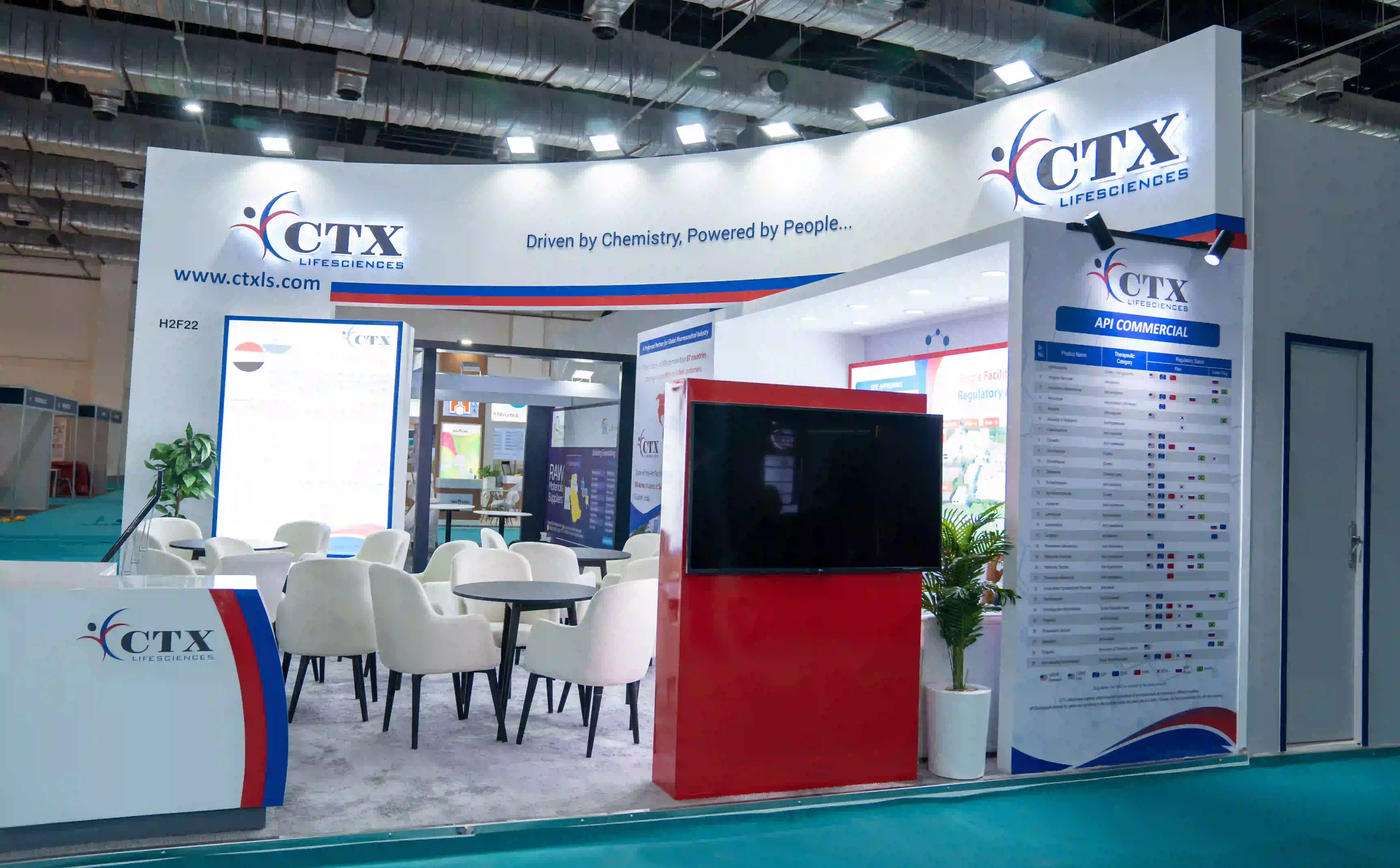 CTX Lifesciences exhibition stand at Pharmaconex – photo 2