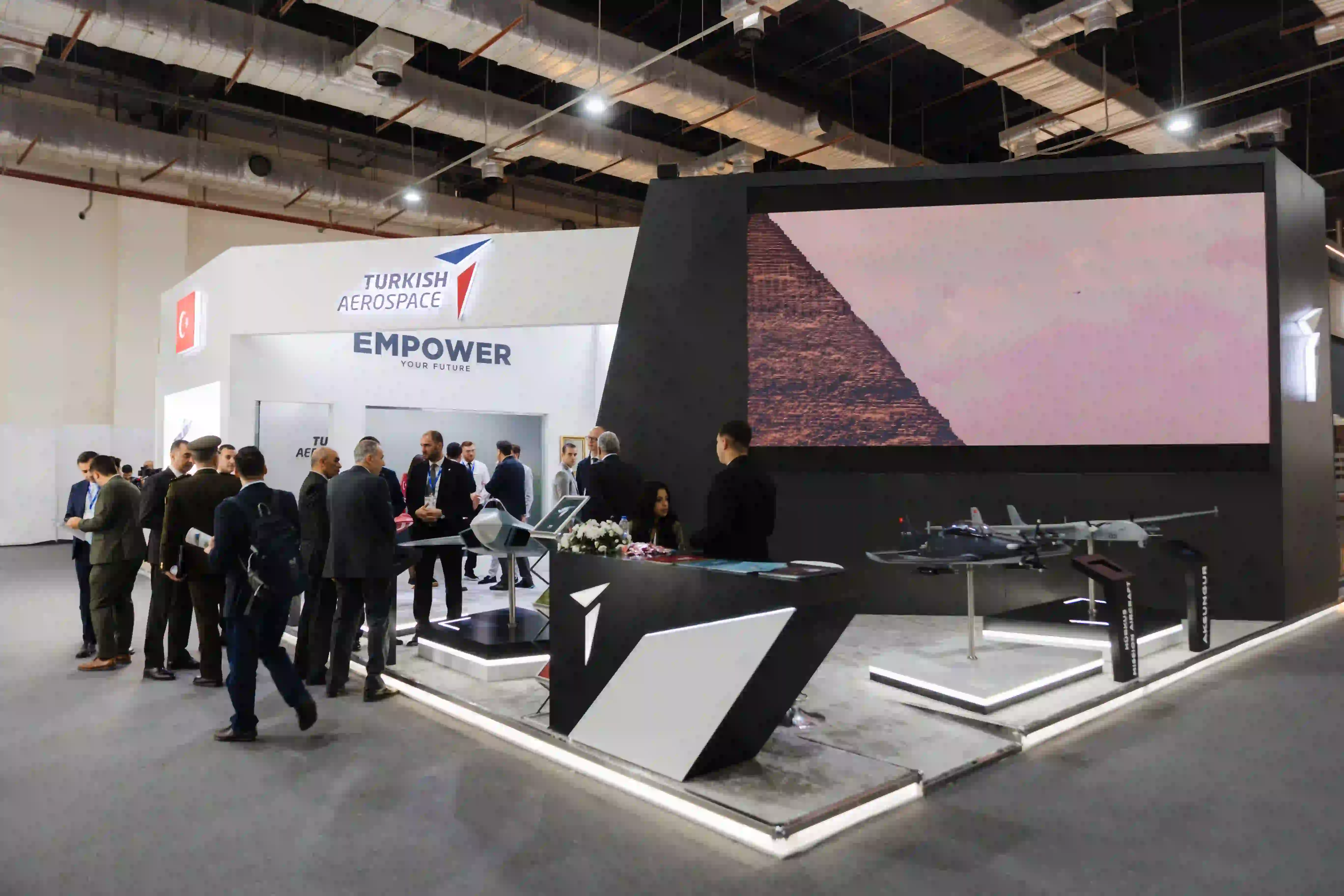 Turkish Aerospace exhibition stand at Egypt Defence Expo (EDEX) – photo 1