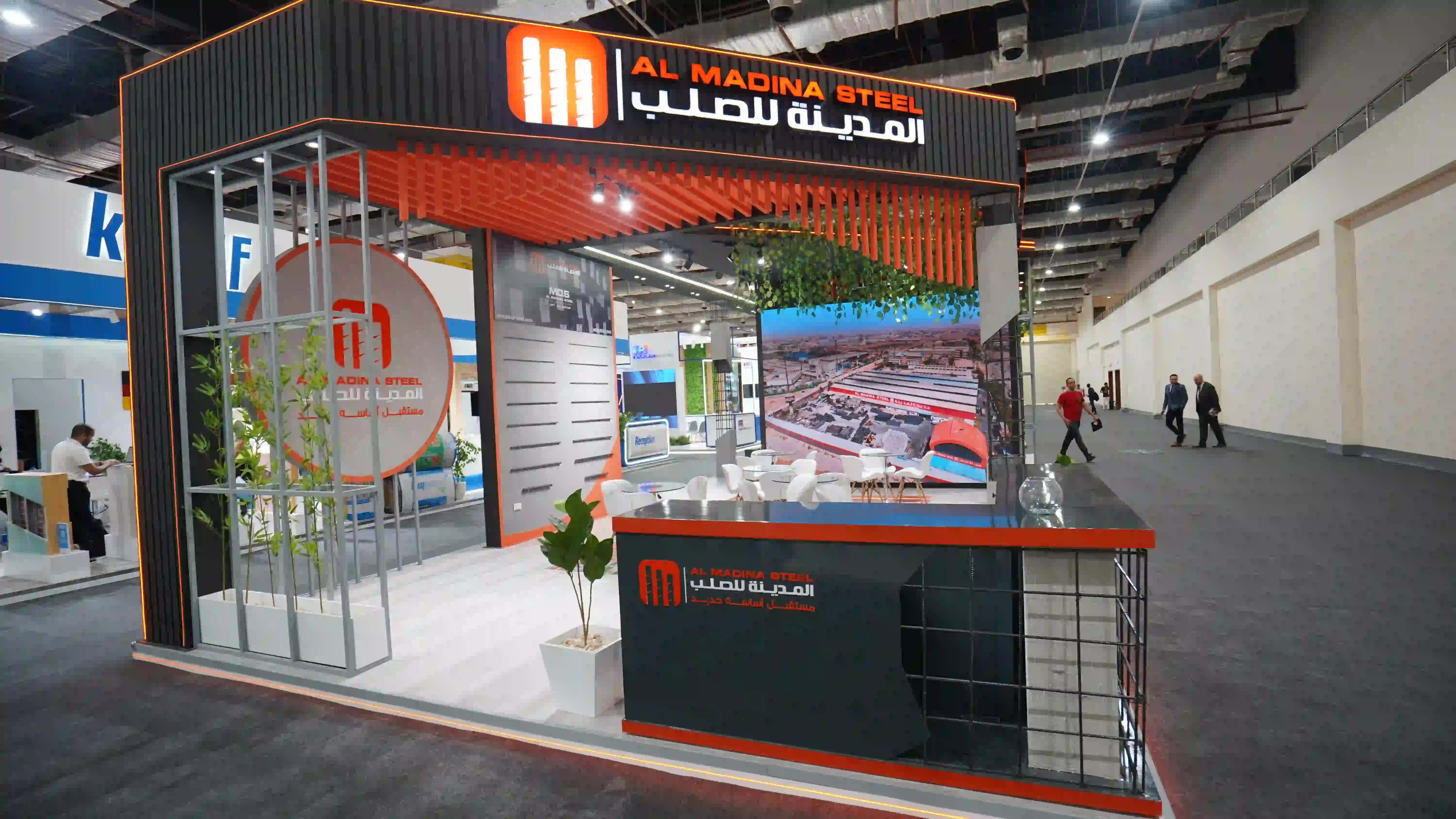 Al Madina Steel exhibition stand at Big 5 Construct Egypt – photo 7