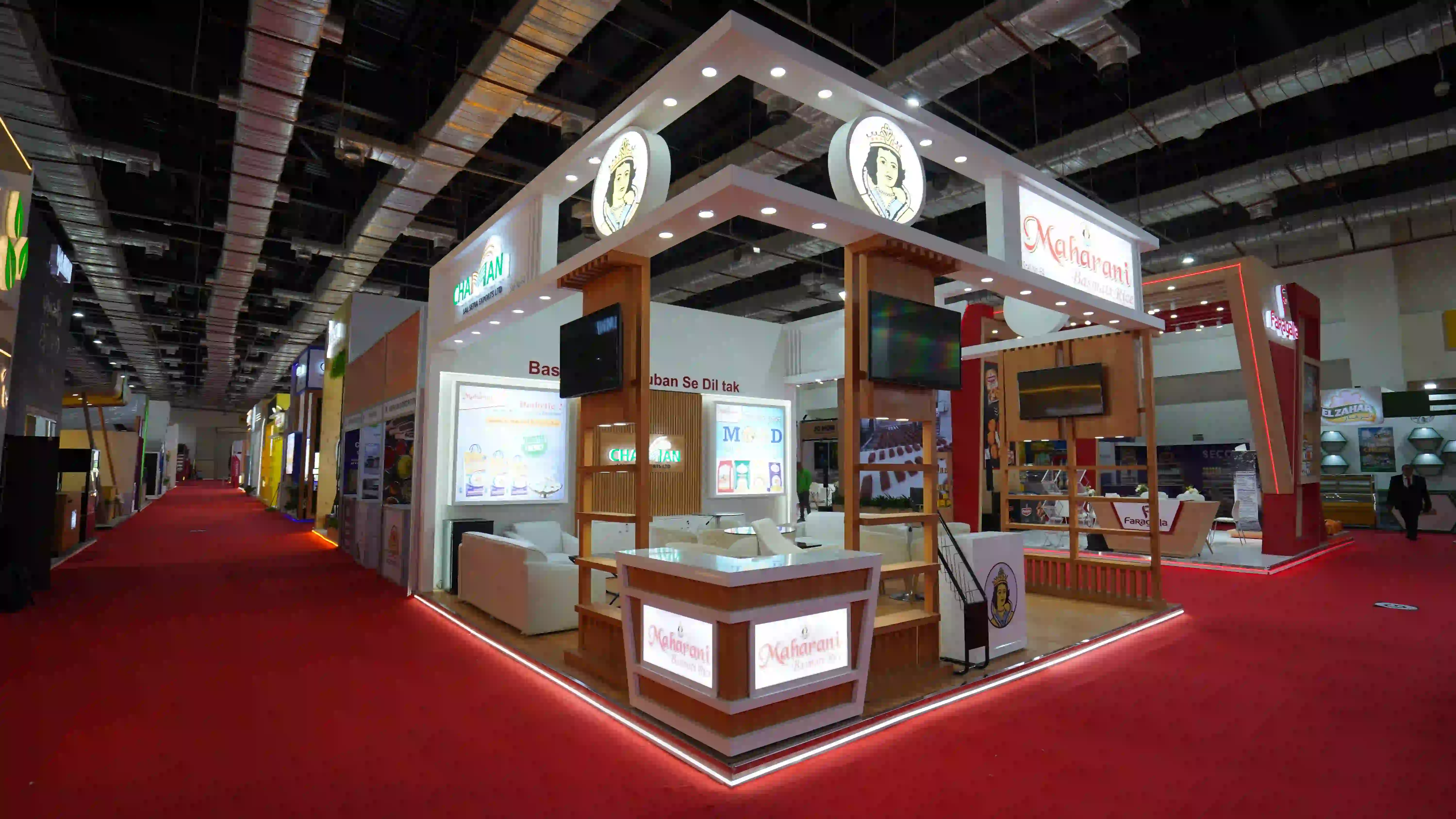 Maharani Basmati Rice exhibition stand at Food Africa – photo 1