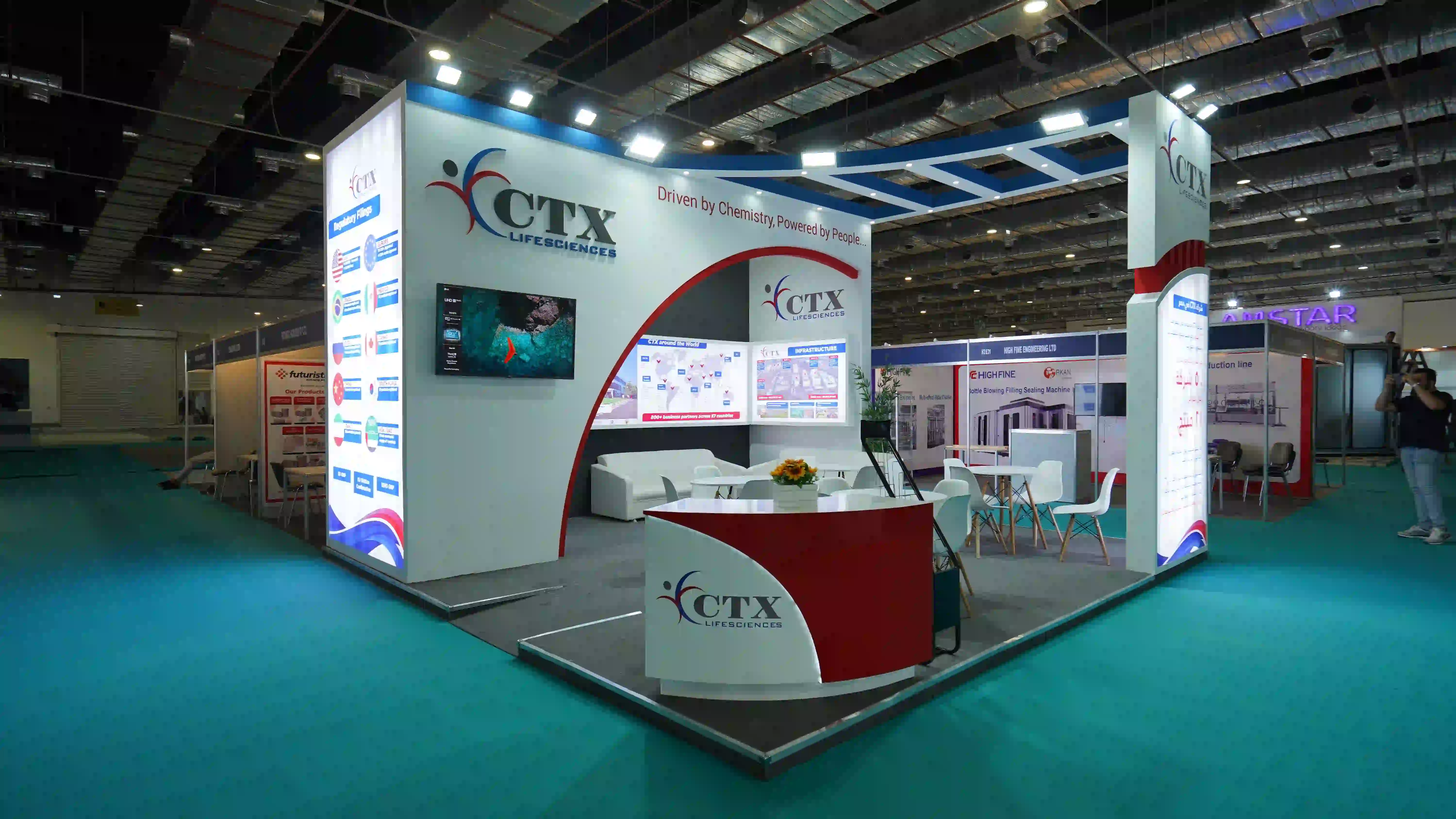 CTX Lifesciences exhibition stand at Pharmaconex – photo 1